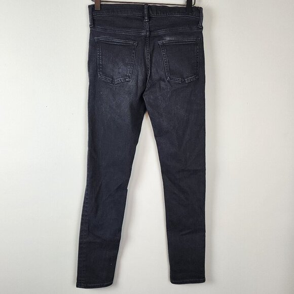 Gap black distressed skinny jeans boy sz 14 - Picture 4 of 10